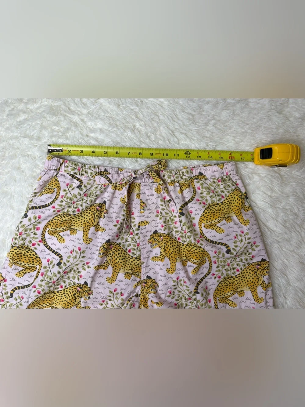 Printfresh Bagheera Leopard -Short PJ Set - Blush color, size XL